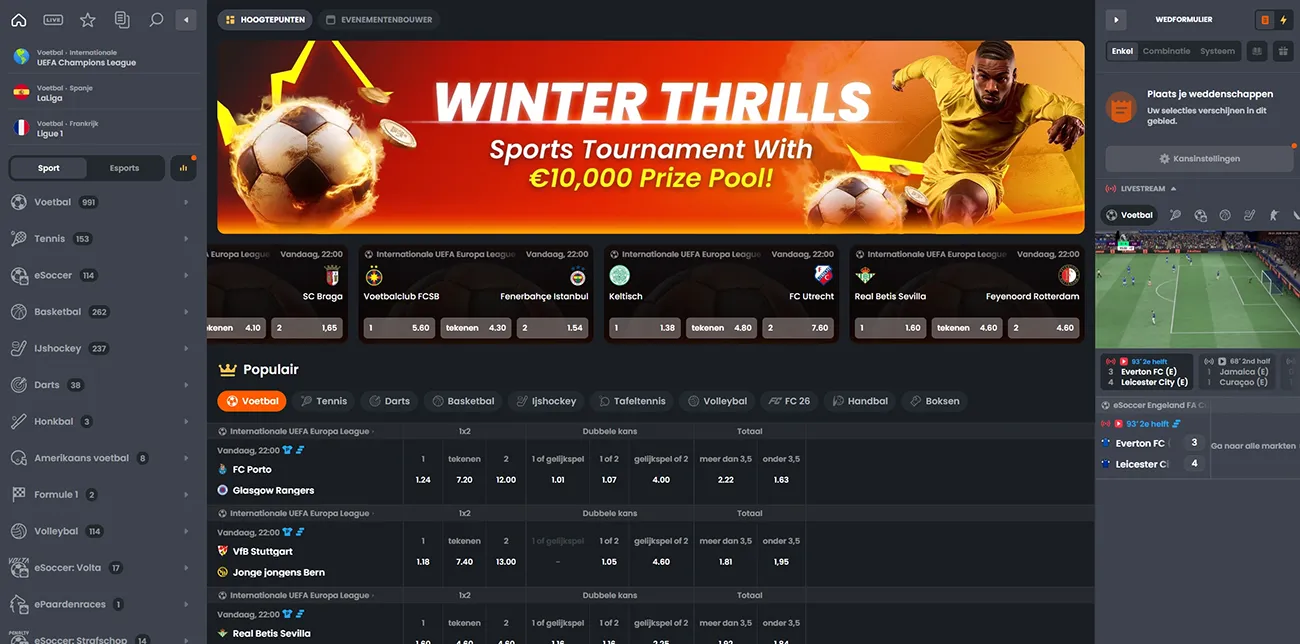 NixBet Casino Sportweddenschappen